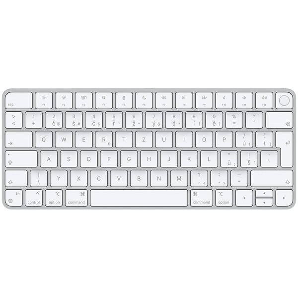 Apple Magic Keyboard s Touch ID CZ - MK293CZ/A Bílá