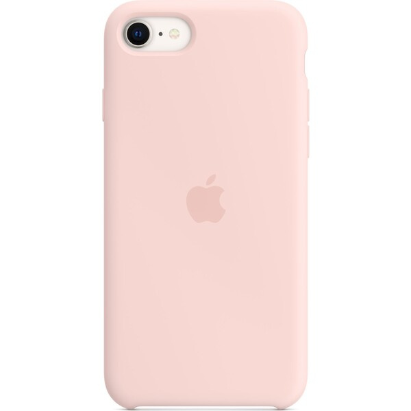 Silikonový kryt na iPhone SE – křídově růžový