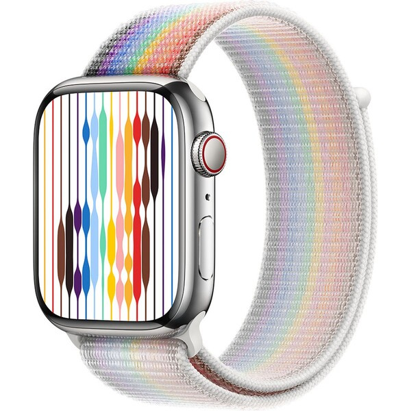 Apple Watch provlékací sportovní řemínek 49/45/44/42mm Pride Edition (2022) Pride