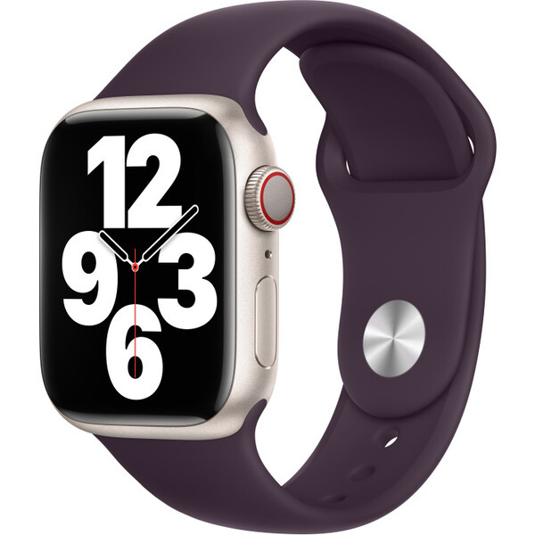 Apple Watch 41/40/38mm bezinkově fialový sportovní řemínek Bezinkově fialový