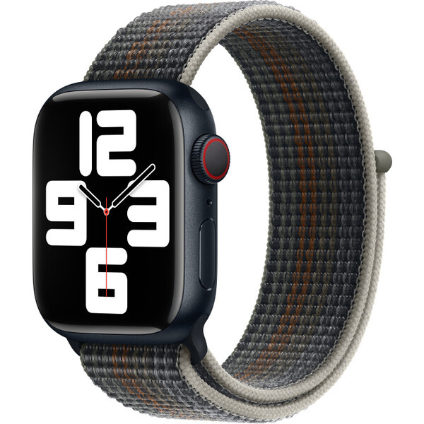 Apple Watch 41/40/38mm temně inkoustový provlékací sportovní řemínek Temně inkoustová