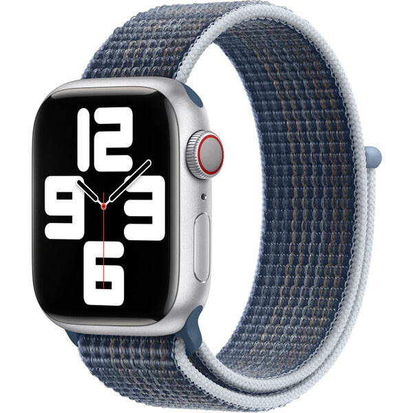 Apple Watch 41/40/38mm bouřkově modrý provlékací sportovní řemínek Bouřkově modrý