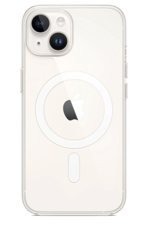 Apple průhledný kryt s MagSafe iPhone 14 čirý Čirá