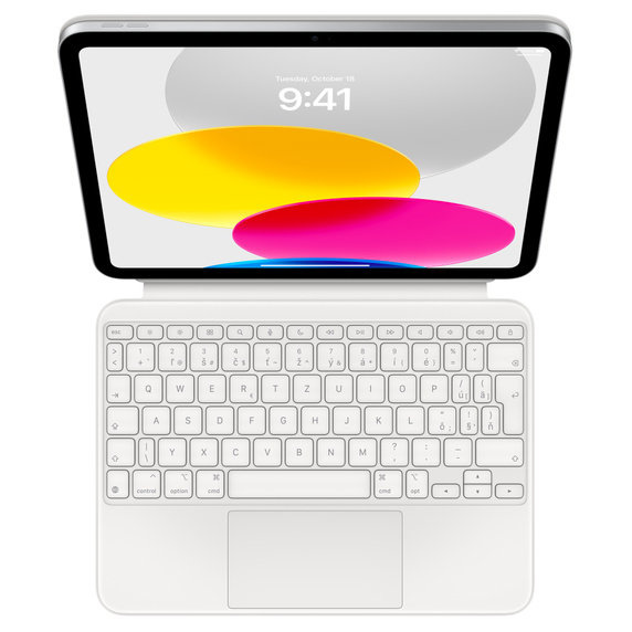 Apple Magic Keyboard pro iPad 10.gen White MQDP3SL/A Bílá