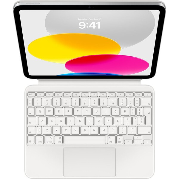 Magic Keyboard Folio pro iPad 10. generace Bílá
