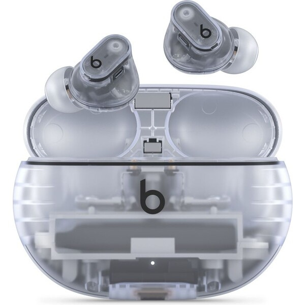 Beats Studio Buds + úplně bezdrátová sluchátka s potlačováním hluku – průhledná