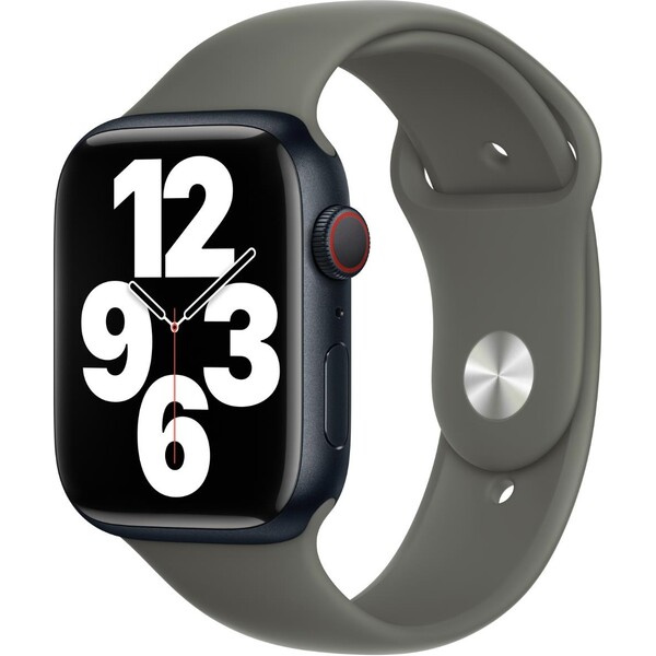 Apple Watch sportovní řemínek 49/45/44/42mm olivový Olivově zelená