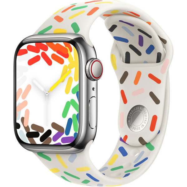 Apple Watch sportovní řemínek 41/40/38mm Pride Edition M/L Pride