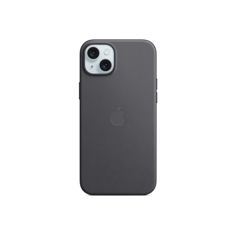 Apple z tkaniny FineWoven s MagSafe na iPhone 15 Plus, černé MT423ZM/A