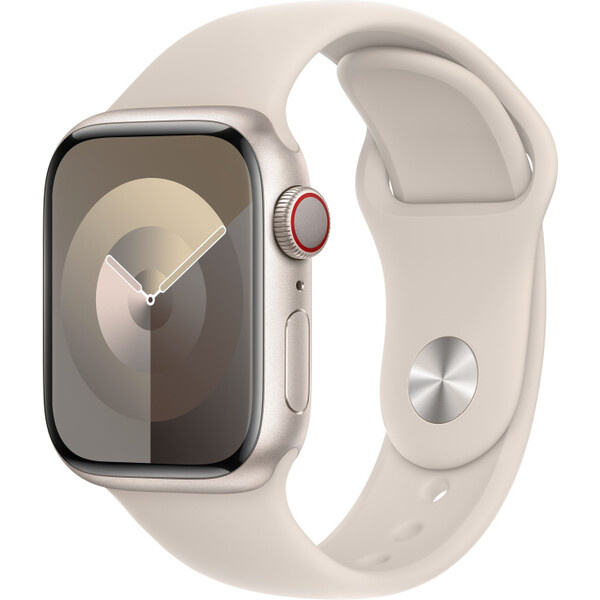 Apple Watch 49/45/44/42mm hvězdně bílý sportovní řemínek M/L Hvězdně bílá