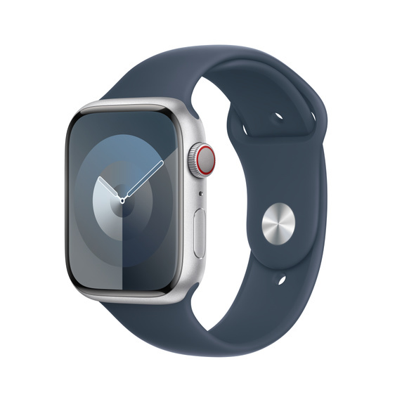 Apple Watch 42/44/45/49 mm bouřkově modrý sportovní řemínek – S/M MT3Q3ZM/A