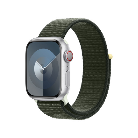Apple Watch 38/40/41 mm cypřišově zelený provlékací sportovní řemínek MT573ZM/A