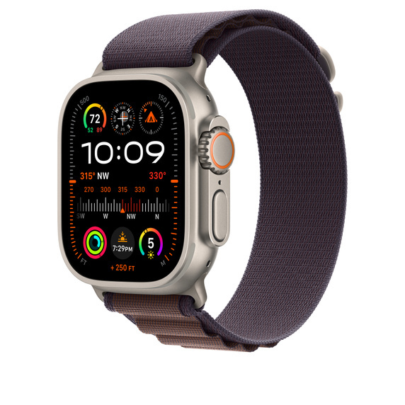 Apple Watch 44/45/49 mm indigový Alpský tah – střední MT5Q3ZM/A