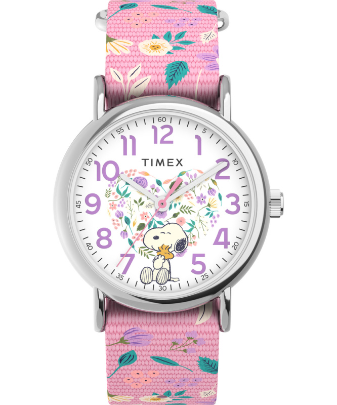 TIMEX Peanuts Weekender In Bloom hodinky