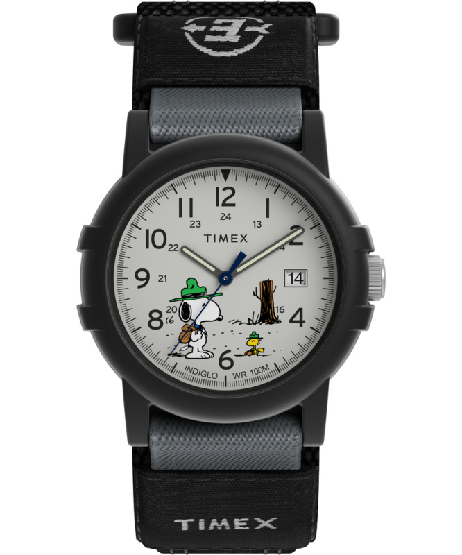 TIMEX Peanuts Expedition Camper Beagle Scout hodinky