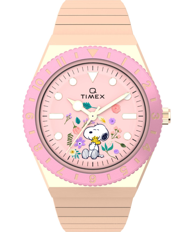 TIMEX Peanuts Q Timex In Bloom hodinky