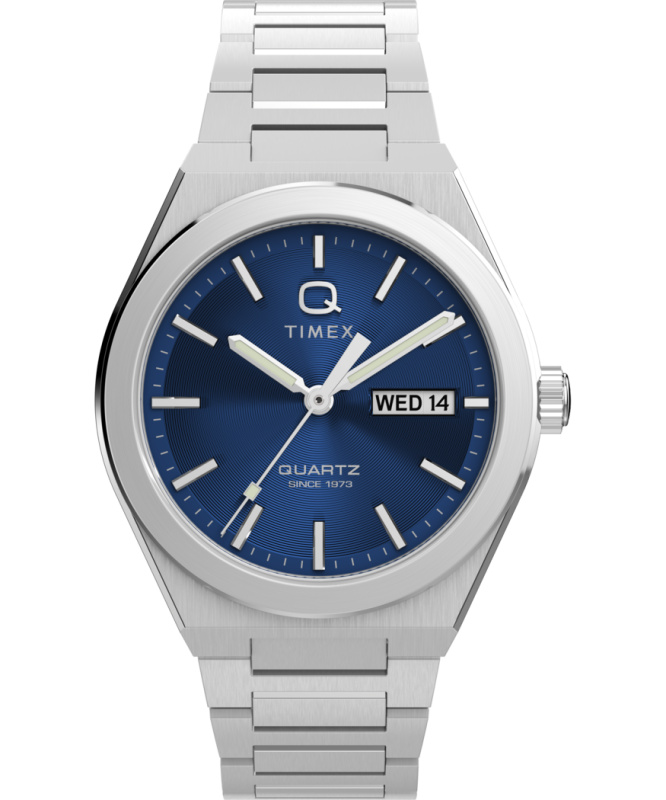 TIMEX Q Timex Continental Day and Date hodinky