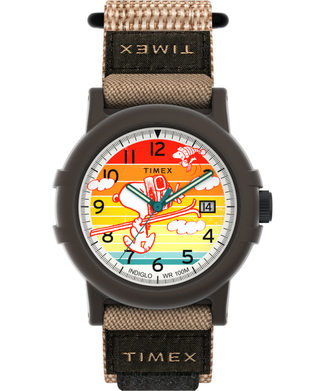 TIMEX Peanuts Expedition Camper Ski hodinky