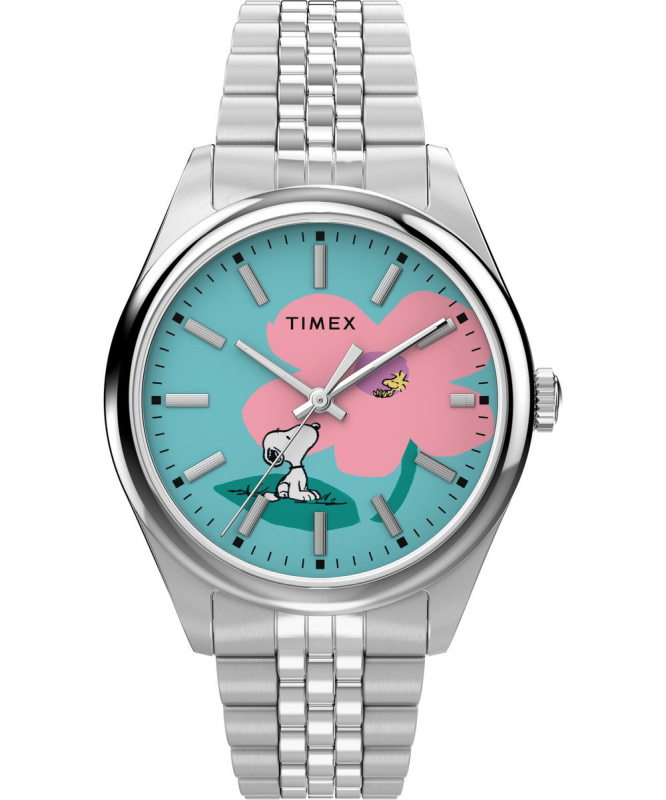 TIMEX Peanuts Legacy Snoopy Woodstock Flower Dial hodinky