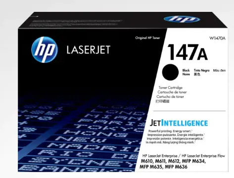 HP W1470A Černá