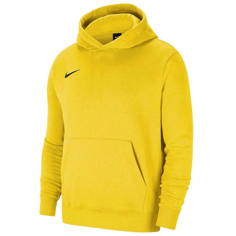 Juniorská mikina s kapucí Park Fleece CW6896-719 - Nike 147-158 cm žlutá