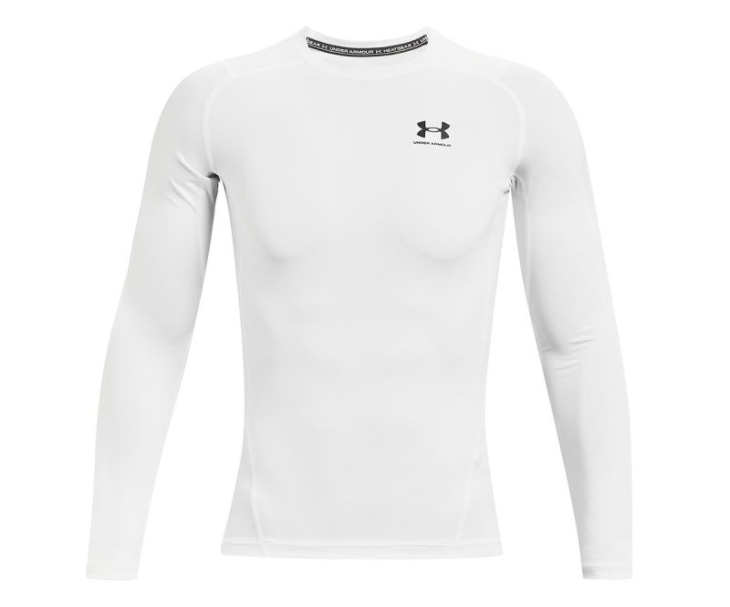 Pánské sportovní tričko Under Armour kompresní bílé (1361524 100) M