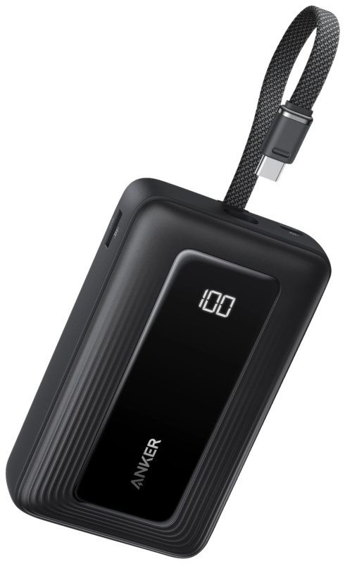 Anker Powerbanka A1689, 20 000 mAh, 30 W, Usb-C kabel