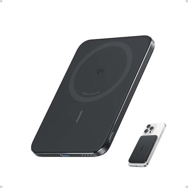 Anker Nano MagSafe powerbanka (5000mAh) 20W černá