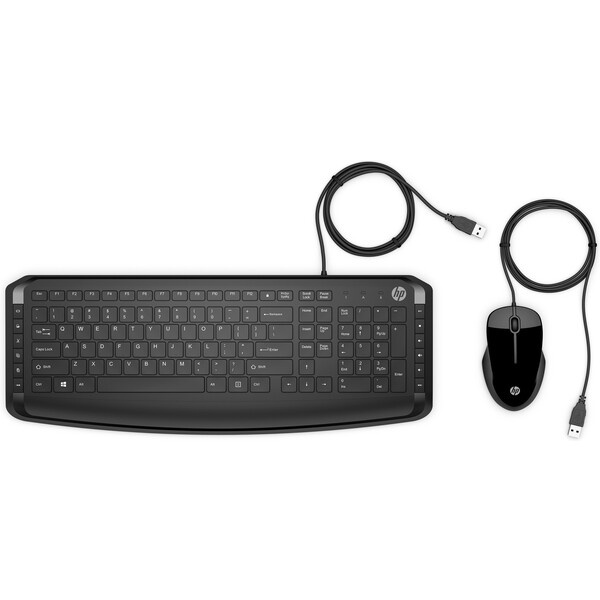 HP 250 set klávesnice s myší CZ/SK Černá