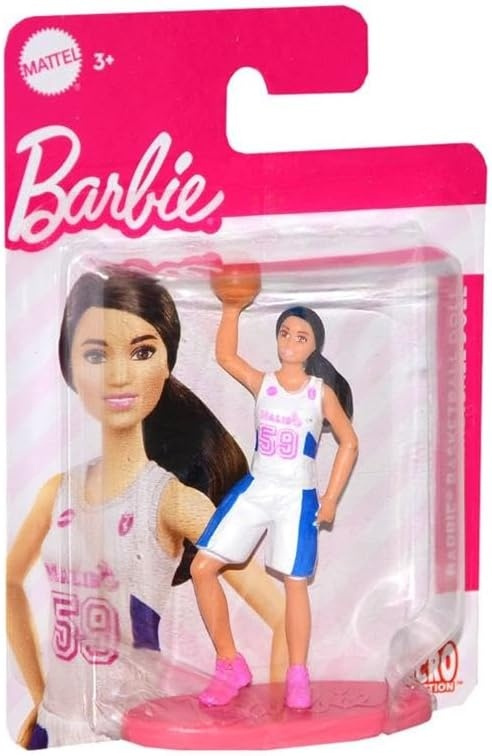 Mattel barbie® mikro panenka sportovkyně basketbalistka, hch19
