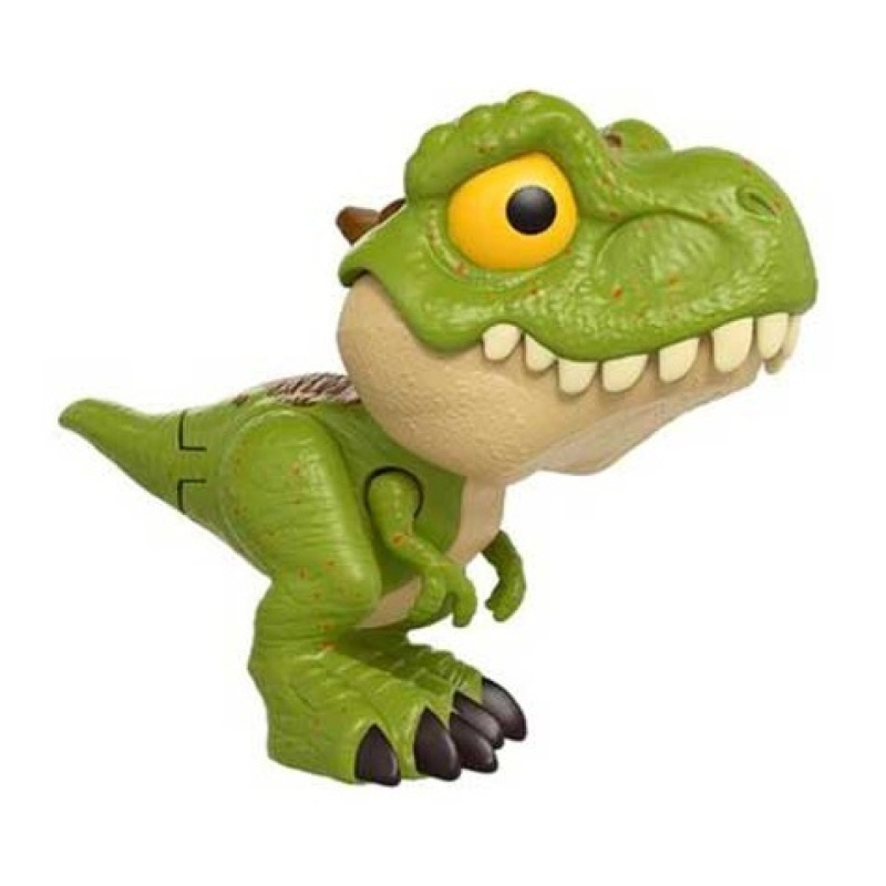 Jurský svět snap squad t-rex s pohyblivou čelistí, mattel hcm21