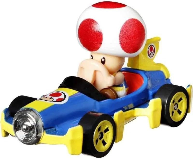Hot wheels mariokart toad, mattel hdb35