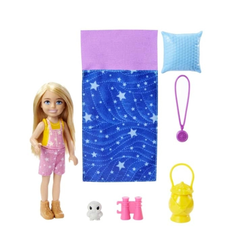 Mattel barbie chelsea™ kempující chelsea, hdf77