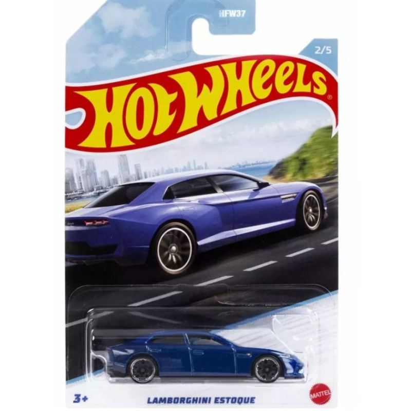Hot wheels tématické auto luxusní sedan lamborghini estoque 2/5