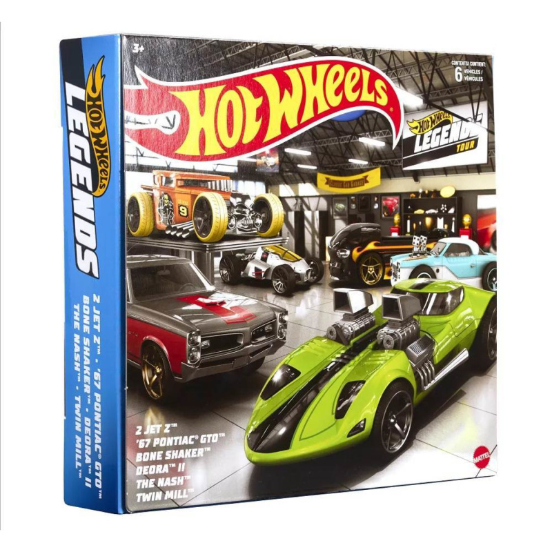 Hot wheels tématická kolekce kolekce legendy, mattel hdh52