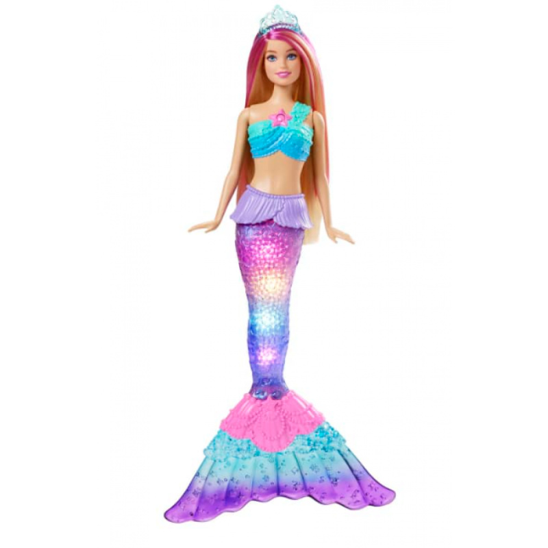 Barbie blikající mořská panna blondýnka