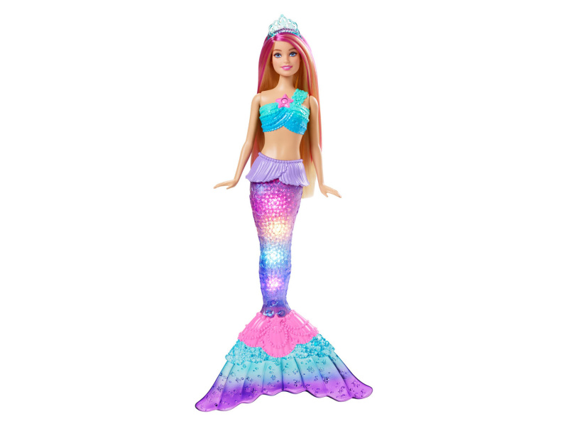 Barbie blikající mořská panna blondýnka