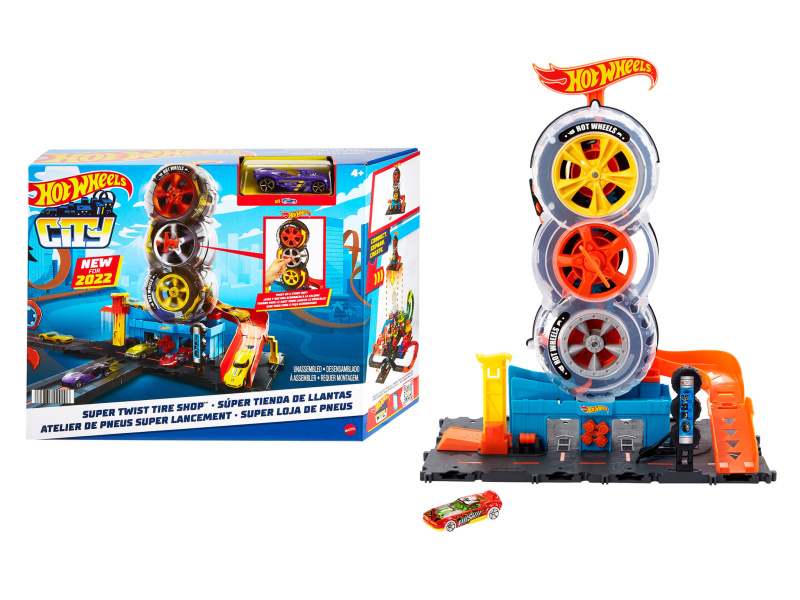 Hot Wheels City Super Pneuservis