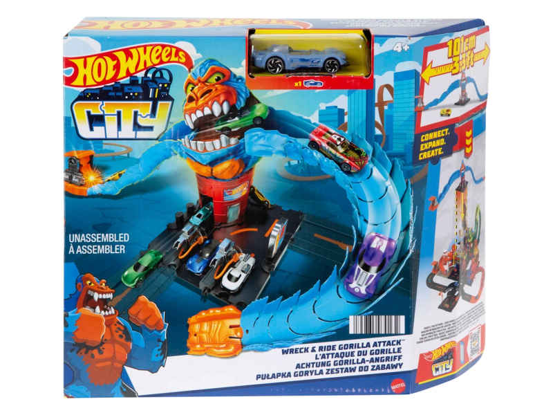 Hot Wheels Závodní dráha Nemesis (Hdr30 Gorilla Attack)