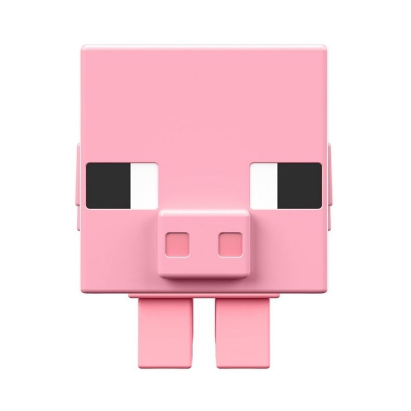 Mattel minecraft mini mob hlava pig, hdv77