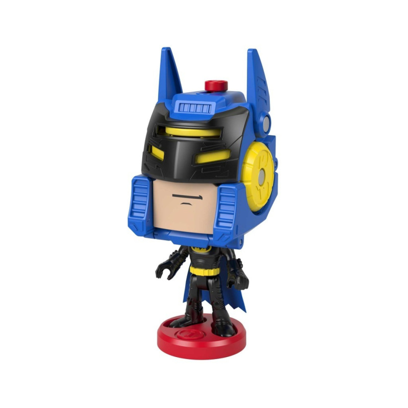 Fisher-price imaginext dc super friends™ head shifters™ batman s batmobilem, mattel hgx91