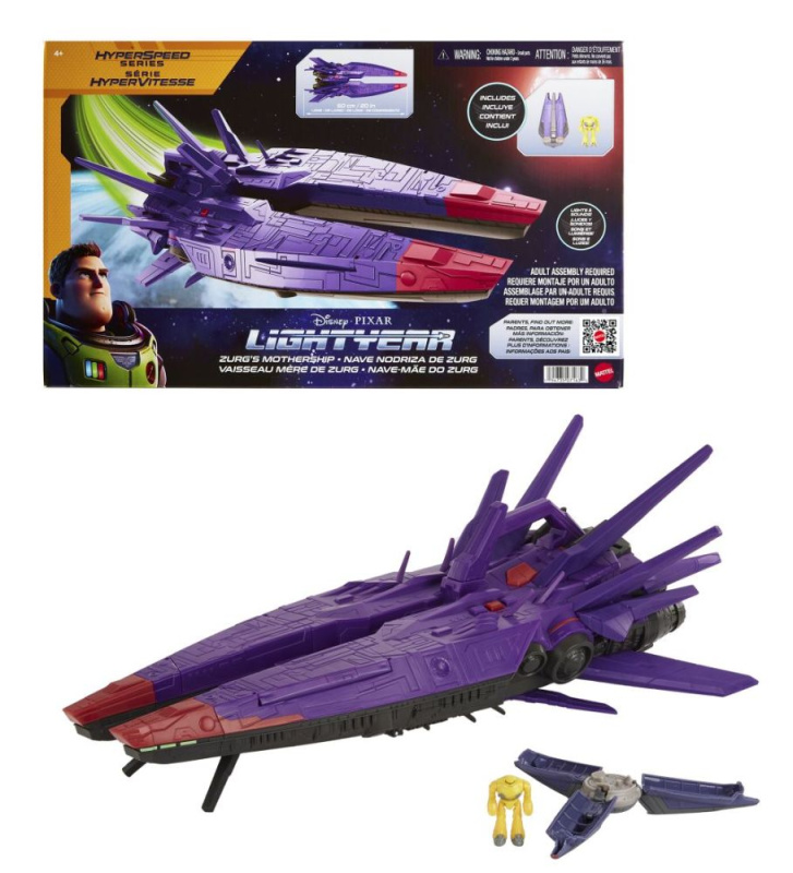 Mattel Buzz Rakeťák Zurgova mateřská vesmírná loď