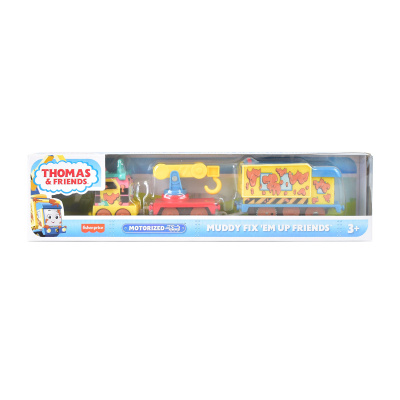 Tomáš a přátelé motorová mašinka s příběhem tomášovi zablácení kamarádi, mattel hhn43