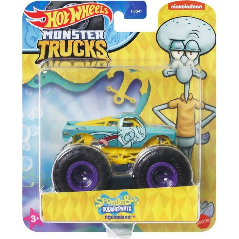 Mattel Hot Wheels Monster Trucks tematický truck HJG41 Squidward