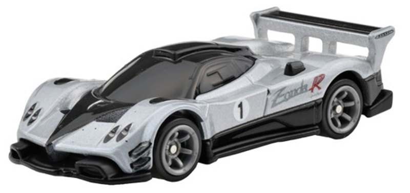 Hw prémiové auta velikáni pagani zonda r, mattel hkc42