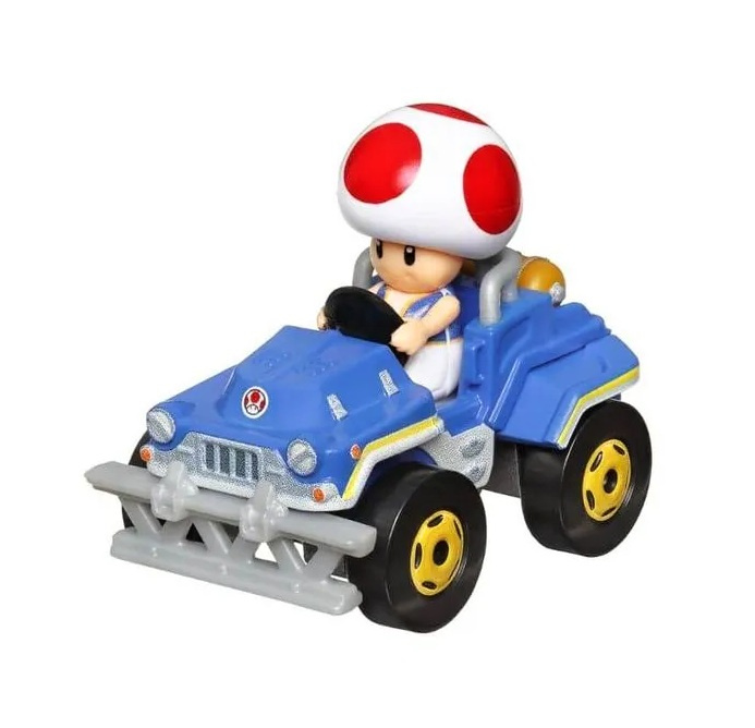 Hot wheels mariokart toad, mattel hkd58