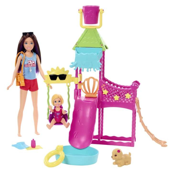 Mattel barbie® skipper™ herní set koupaliště, hkd80