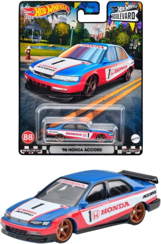 Mattel hot wheels boulevard '96 honda accord, hkf27