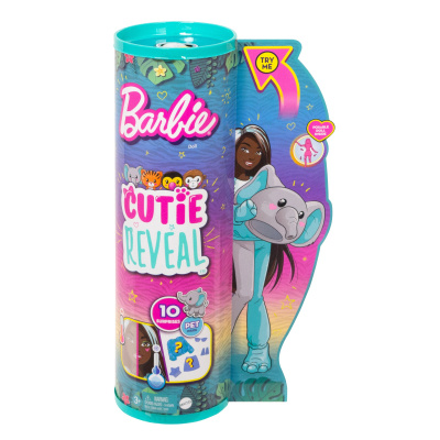 Mattel Barbie Cutie Reveal Barbie džungle slon HKP98