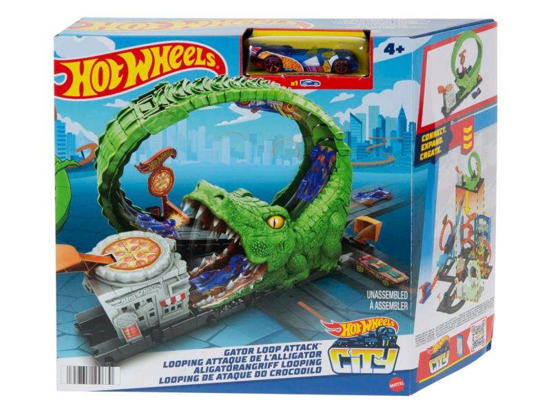 Hot Wheels Závodní dráha Nemesis (Hkx39 Crocodile Attack)